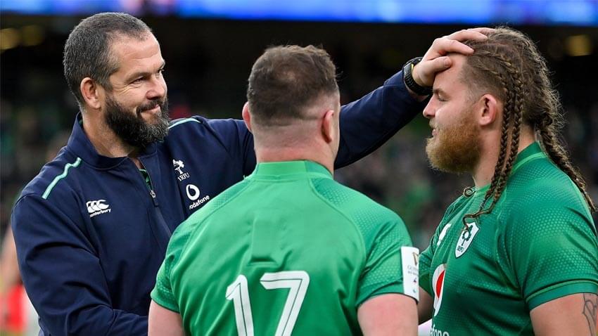 Andy Farrell remembers "fighting Italy in a good game."