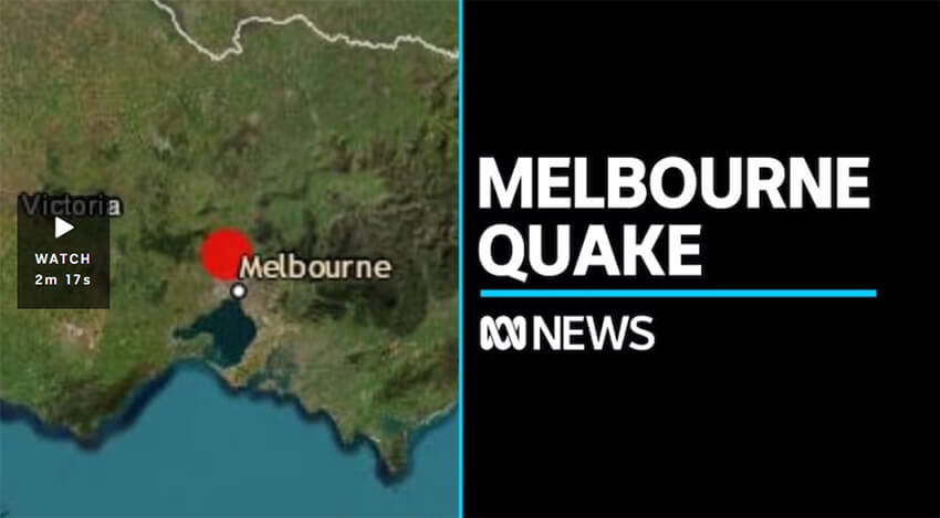 Seismic tremor announced at Sunbury close to Melbourne, influence felt in city’s CBD
