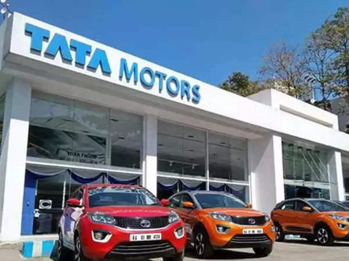 Live updates on the share price of Tata Motors today: In trading today, Tata Motors’ stock falls sharply.